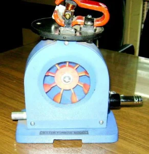 Impulses Turbine in supplied equipment catalogue