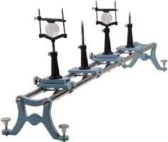 Optical Bench Double Bar in supplied equipment catalogue