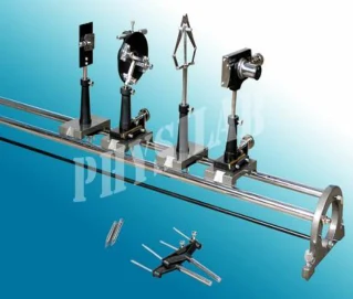 Bi-Prism Assembly Complete With Optical Bench Of in supplied equipment catalogue